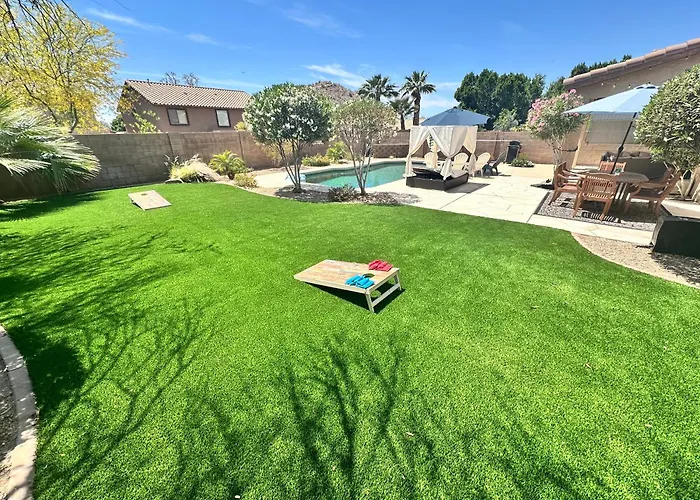 Desert Oasis 4bd 3ba, Lux Pool In Mesa, Az * Mesa